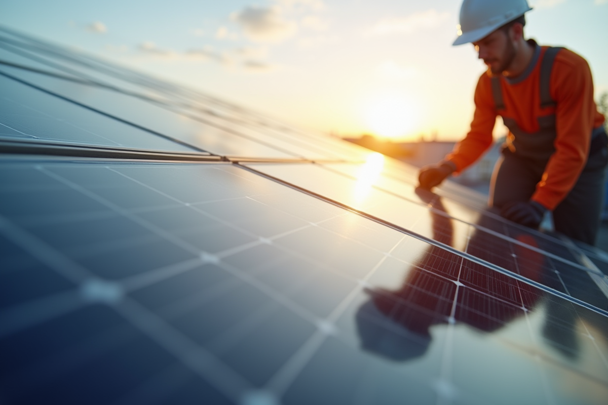 panneaux solaires