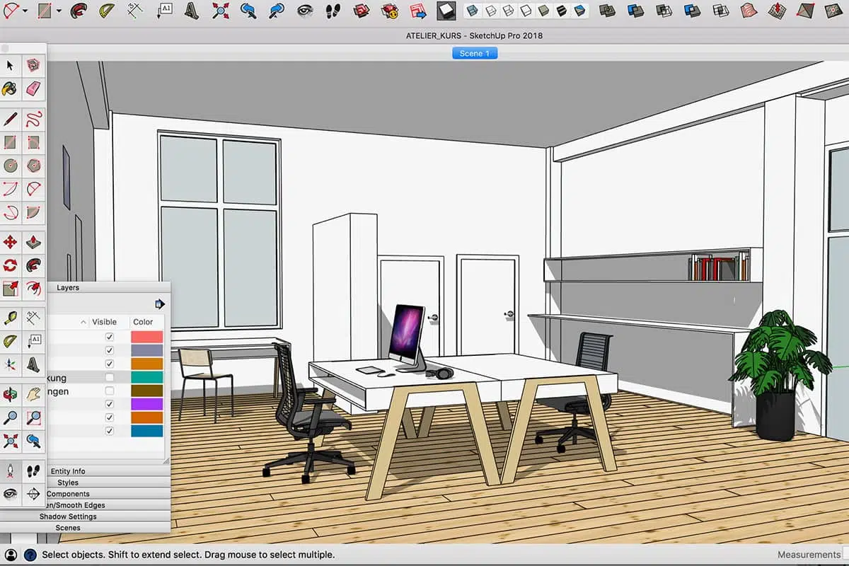 logiciels d’architecture 3D gratuits